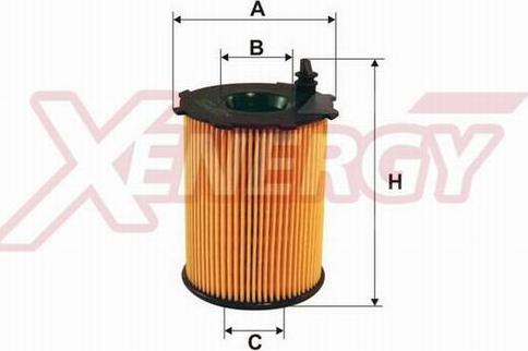 AP XENERGY X1524529 - Filtro olio www.autoricambi360.it