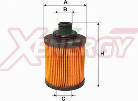 AP XENERGY X1524578 - Filtro olio www.autoricambi360.it