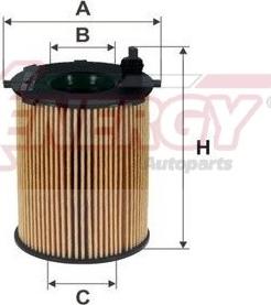 AP XENERGY X1524636 - Filtro olio www.autoricambi360.it