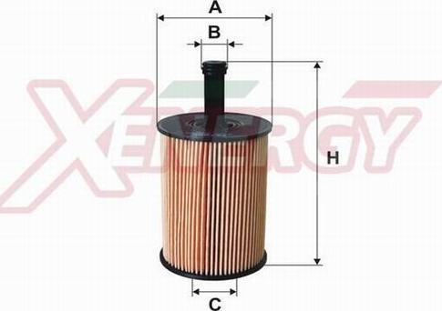 AP XENERGY X1524525 - Filtro olio www.autoricambi360.it