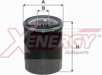 AP XENERGY X1526500 - Filtro olio www.autoricambi360.it