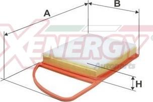 AP XENERGY X1521916 - Filtro aria www.autoricambi360.it