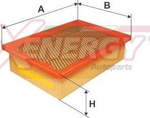 AP XENERGY X1521564 - Filtro aria www.autoricambi360.it