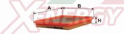 AP XENERGY X1521839 - Filtro aria www.autoricambi360.it