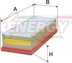 AP XENERGY X1521895 - Filtro aria www.autoricambi360.it