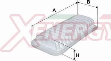 AP XENERGY X1521874 - Filtro aria www.autoricambi360.it