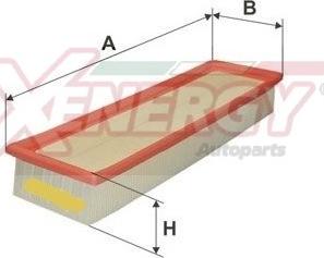 AP XENERGY X1521885 - Filtro aria www.autoricambi360.it