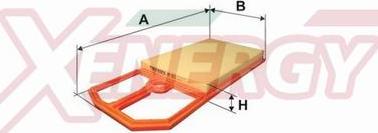 AP XENERGY X1521735 - Filtro aria www.autoricambi360.it