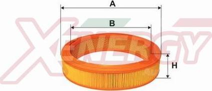 AP XENERGY X1523102 - Filtro aria www.autoricambi360.it