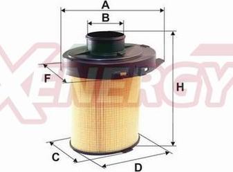 AP XENERGY X1522401 - Filtro aria www.autoricambi360.it