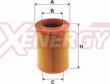 AP XENERGY X1523233 - Filtro aria www.autoricambi360.it