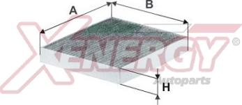 AP XENERGY X11674 - Filtro, Aria abitacolo www.autoricambi360.it