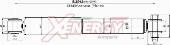 AP XENERGY X110441 - Ammortizzatore www.autoricambi360.it
