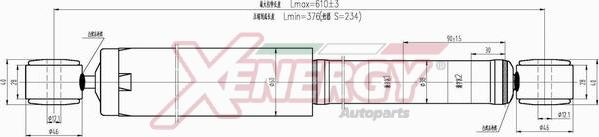AP XENERGY X124444 - Ammortizzatore www.autoricambi360.it