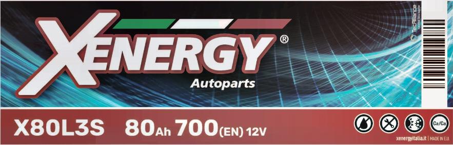 AP XENERGY X80L3S - Batteria avviamento www.autoricambi360.it
