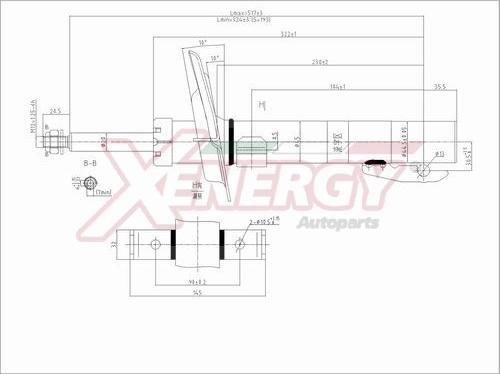 AP XENERGY X831334 - Ammortizzatore www.autoricambi360.it