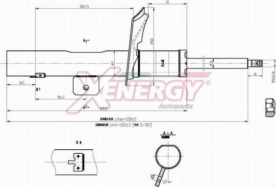 AP XENERGY X838633 - Ammortizzatore www.autoricambi360.it