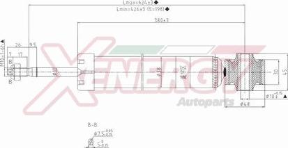 AP XENERGY X824343 - Ammortizzatore www.autoricambi360.it