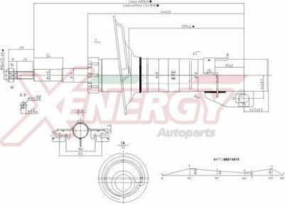 AP XENERGY X827335 - Ammortizzatore www.autoricambi360.it
