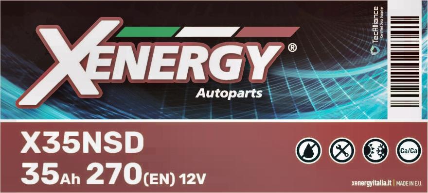 AP XENERGY X35NSD - Batteria avviamento www.autoricambi360.it