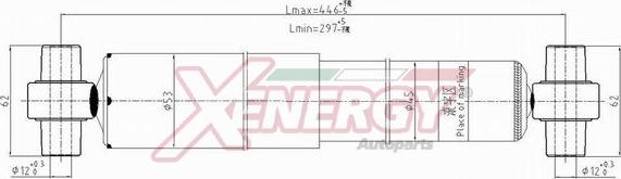 AP XENERGY X363344 - Ammortizzatore www.autoricambi360.it