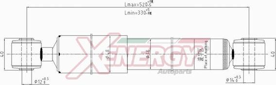 AP XENERGY X319343 - Ammortizzatore www.autoricambi360.it