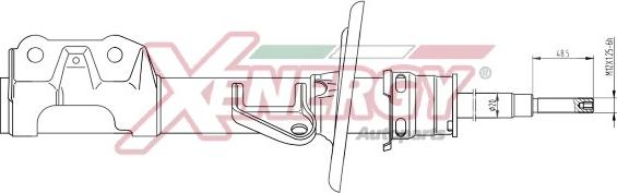 AP XENERGY X331333 - Ammortizzatore www.autoricambi360.it