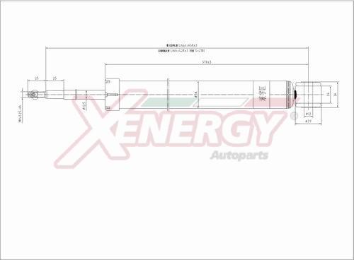 AP XENERGY X290343 - Ammortizzatore www.autoricambi360.it
