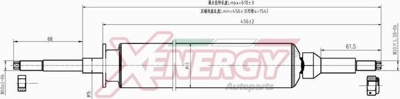 AP XENERGY X200349 - Ammortizzatore www.autoricambi360.it