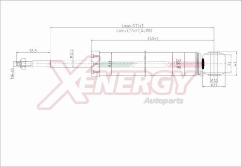 AP XENERGY X289343 - Ammortizzatore www.autoricambi360.it