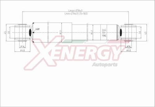 AP XENERGY X237341 - Ammortizzatore www.autoricambi360.it
