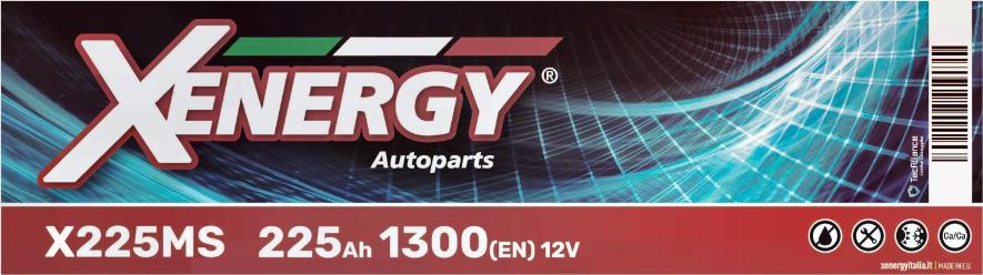 AP XENERGY X225MS - Batteria avviamento www.autoricambi360.it