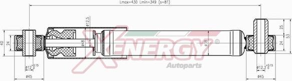 AP XENERGY X273343 - Ammortizzatore www.autoricambi360.it