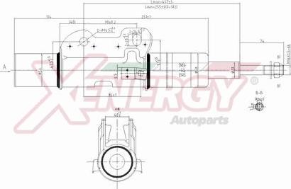 AP XENERGY X701331 - Ammortizzatore www.autoricambi360.it