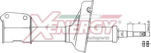 AP XENERGY X701338 - Ammortizzatore www.autoricambi360.it