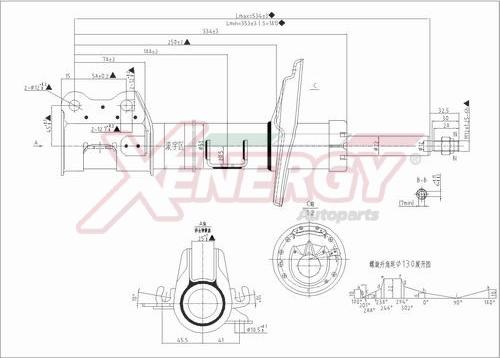 AP XENERGY X789339 - Ammortizzatore www.autoricambi360.it