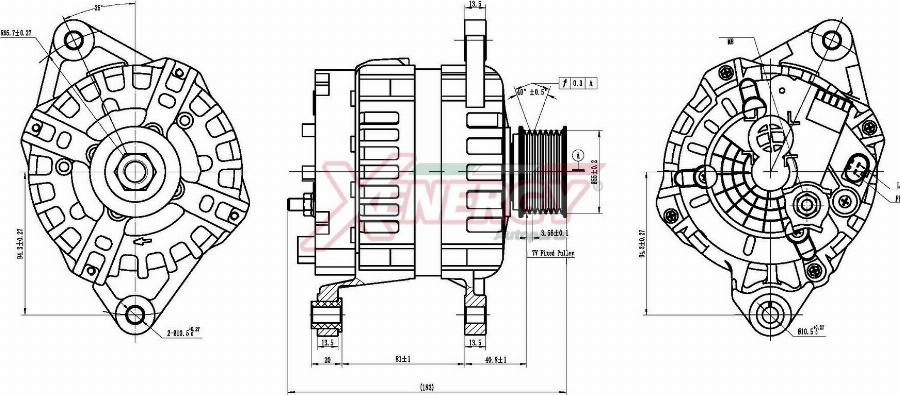 AP XENERGY XAL42110AD - Alternatore www.autoricambi360.it