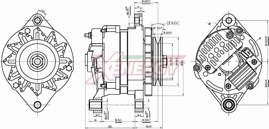 AP XENERGY XAL60030AD - Alternatore www.autoricambi360.it