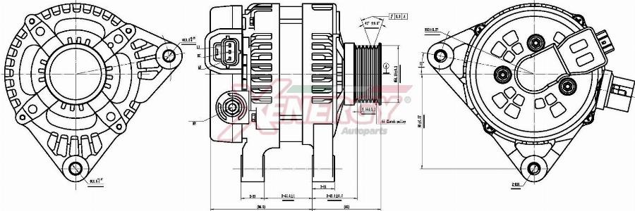 AP XENERGY XAL19540AD - Alternatore www.autoricambi360.it