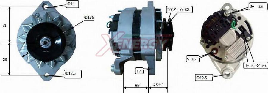 AP XENERGY XAL10930AD - Alternatore www.autoricambi360.it