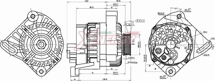 AP XENERGY XAL10030AD - Alternatore www.autoricambi360.it