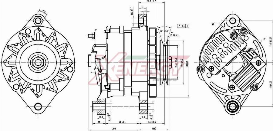 AP XENERGY XAL11430AD - Alternatore www.autoricambi360.it