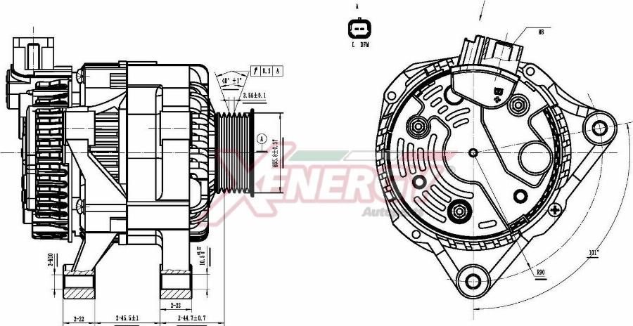 AP XENERGY XAL11015AD - Alternatore www.autoricambi360.it