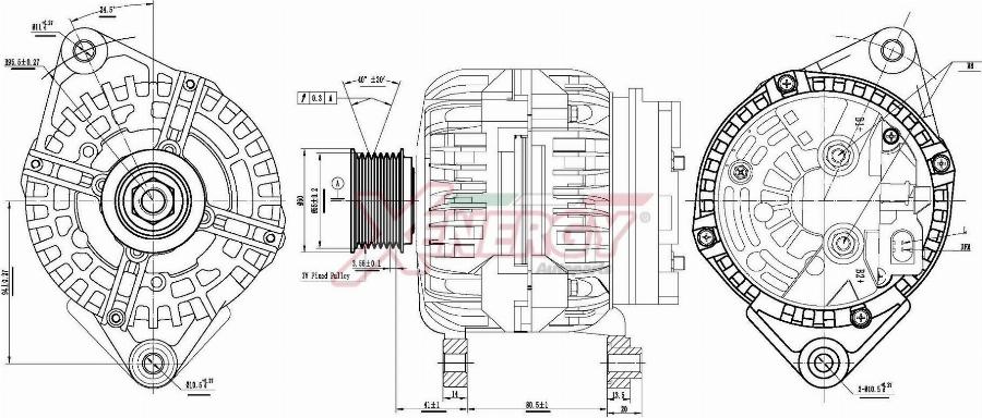 AP XENERGY XAL13210AD - Alternatore www.autoricambi360.it