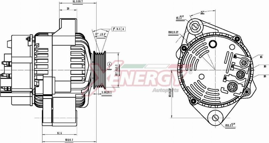 AP XENERGY XAL13230AD - Alternatore www.autoricambi360.it