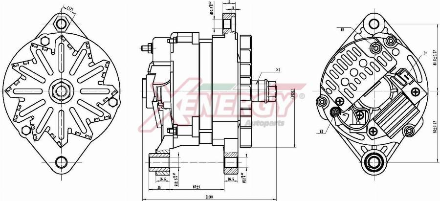 AP XENERGY XAL12021AD - Alternatore www.autoricambi360.it