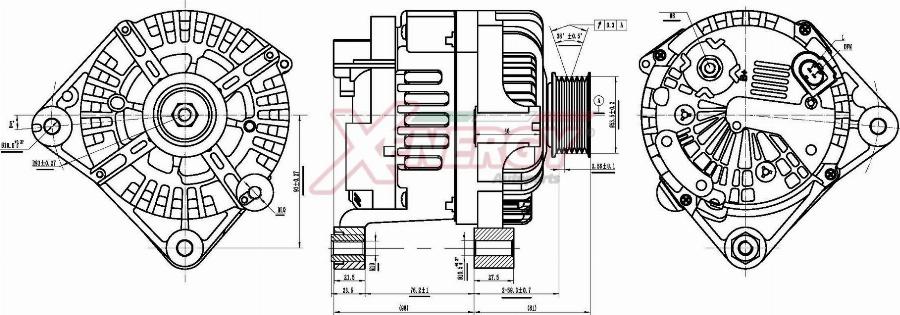 AP XENERGY XAL35715AD - Alternatore www.autoricambi360.it