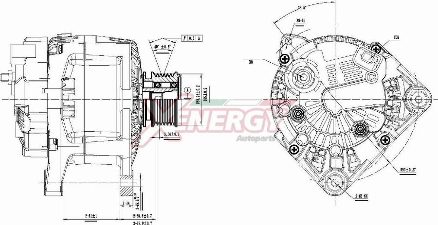 AP XENERGY XAL33615AD - Alternatore www.autoricambi360.it