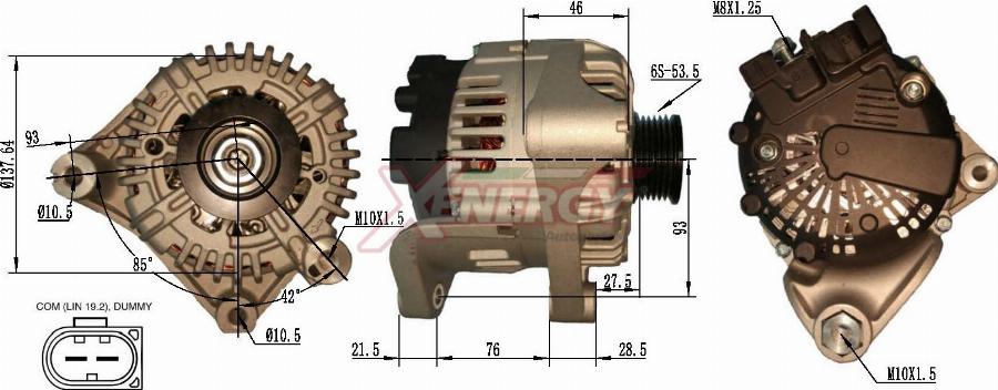 AP XENERGY XAL33015AD - Alternatore www.autoricambi360.it