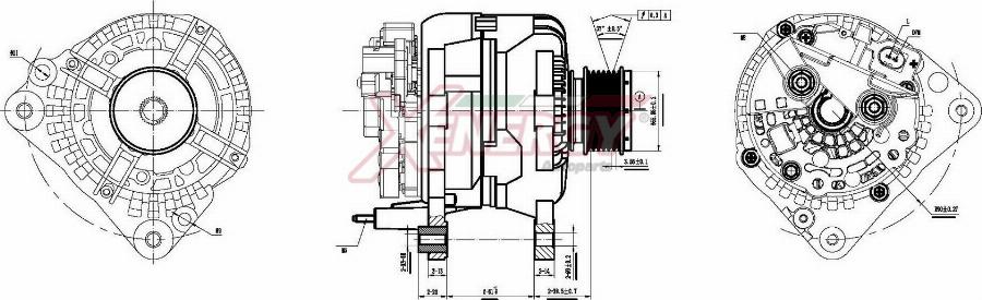 AP XENERGY XAL24310AD - Alternatore www.autoricambi360.it